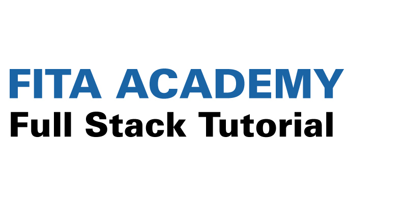 full stack web development tutorial