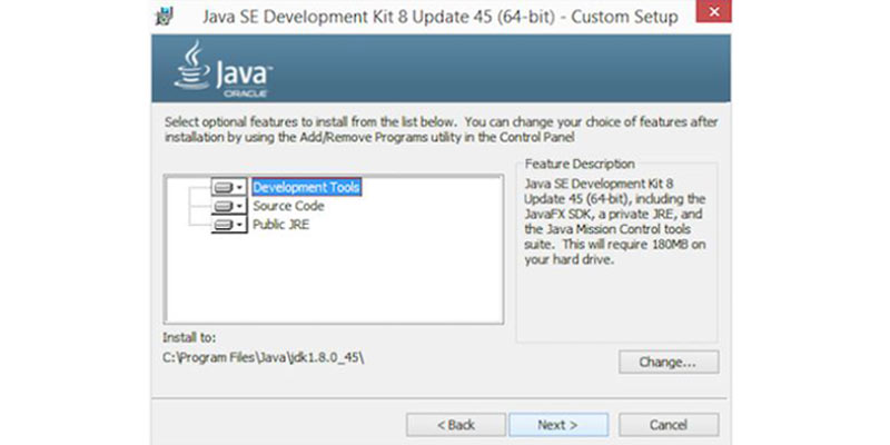 Install Java Development Kit (JDK)